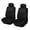 Black, variant on Car Seat Cover Fit for Nissan Rogue 2008-2026,Anti-Slip Full Coverage Premium Cloth Car Seat Covers,3D Tyre Embossed Automotive Interior Accessories Airbags Compatible Black Full Set(2 Row 5 Seats)