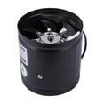 thumbnail image 1 of 4Inch/6Inch Inline Duct Fan Booster Exhaust Blower Air Cooling Vent Metal Blades ,Fast Wind Speed, 1 of 6