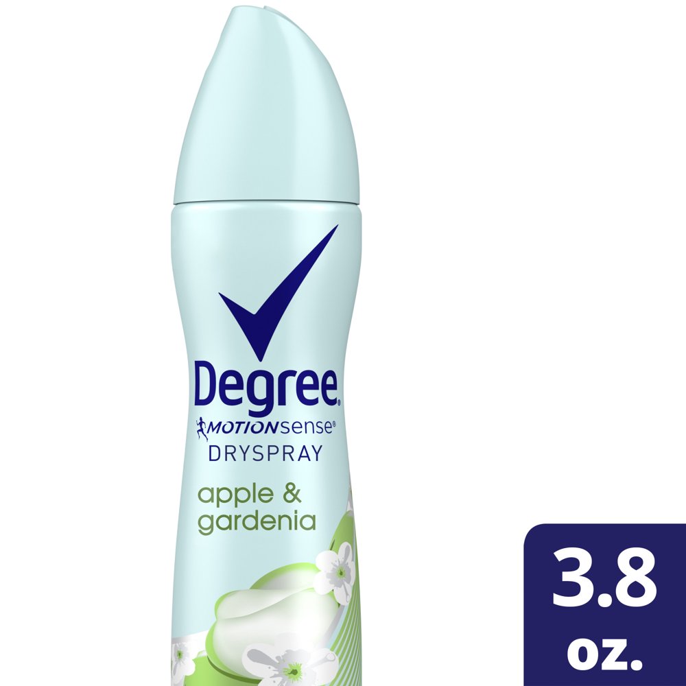 Degree Antiperspirant Spray Apple & Gardenia, 3.8 OZ