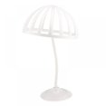 thumbnail image 1 of Freestanding White Metal Hat Rack/Wig Holder Storage Display Stand, 1 of 7