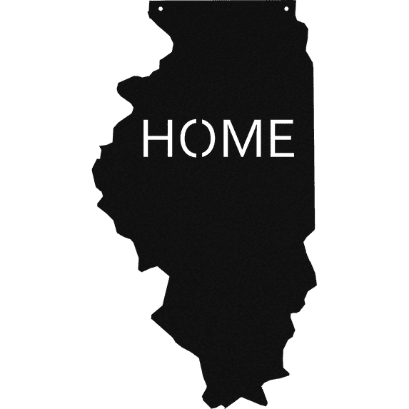Home State - Metal Wall Art