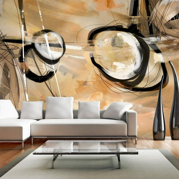 Tiptophomedecor Abstract Wallpaper Wall Mural - Disharmony