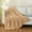 Tan Brown, variant on LONG CREATE Soft Knitted Throw Blanket 50" x 60" Taupe, Boho Chevron Farmhouse Throw for Bed Couch