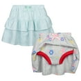 thumbnail image 6 of BIG ELEPHANT Toddler Training Skort, Soft Cotton Absorbent Training Underwear for Baby Girls（2-5Y）, 6 of 12