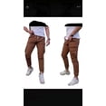 thumbnail image 1 of Cargo Jogger De Caballero Con Bolsas Laterales Color Negro, 1 of 1