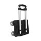 thumbnail image 3 of Carrito de equipaje plegable con ruedas para senderismo, viajes y uso en la oficina. cuatro ruedas, 3 of 9