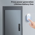 thumbnail image 4 of NARABB Elegant Wireless Flashing Home Doorbell Self-Powering Smart Press Energy Design With Elderly Call Functionality For Enhanced Home Convenience, 4 of 8