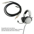 thumbnail image 4 of Cable de Repuestro Ofc de 1,2 M parauriculares MMX100, Cable de Auriculares de C Trenzado de 3,5 mm para teléfonos, tabletas, computadoras y otros dispositivos, 4 of 7