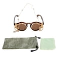 thumbnail image 1 of Gafas de sol Soledad Vintage Lindo Doble Mono Per Cordón Deslizante Actividades al Aire Libre, 1 of 10