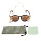 thumbnail image 1 of Flip Up Gafas Doble gafas monkey perla cadena de cable retro gafas de sol patrón de leopardo Patrón de leopardo Magideal Flip Up Gafas, 1 of 7