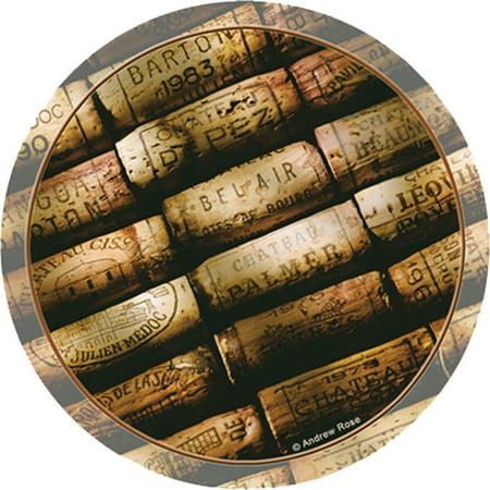 Wine Cork Coasters - Thirstystone Occasions Drink Coasters, Wine Corks
