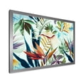 thumbnail image 2 of Designart 'VIntage Tropical Flowers I' Tropical Framed Art Print, 2 of 4