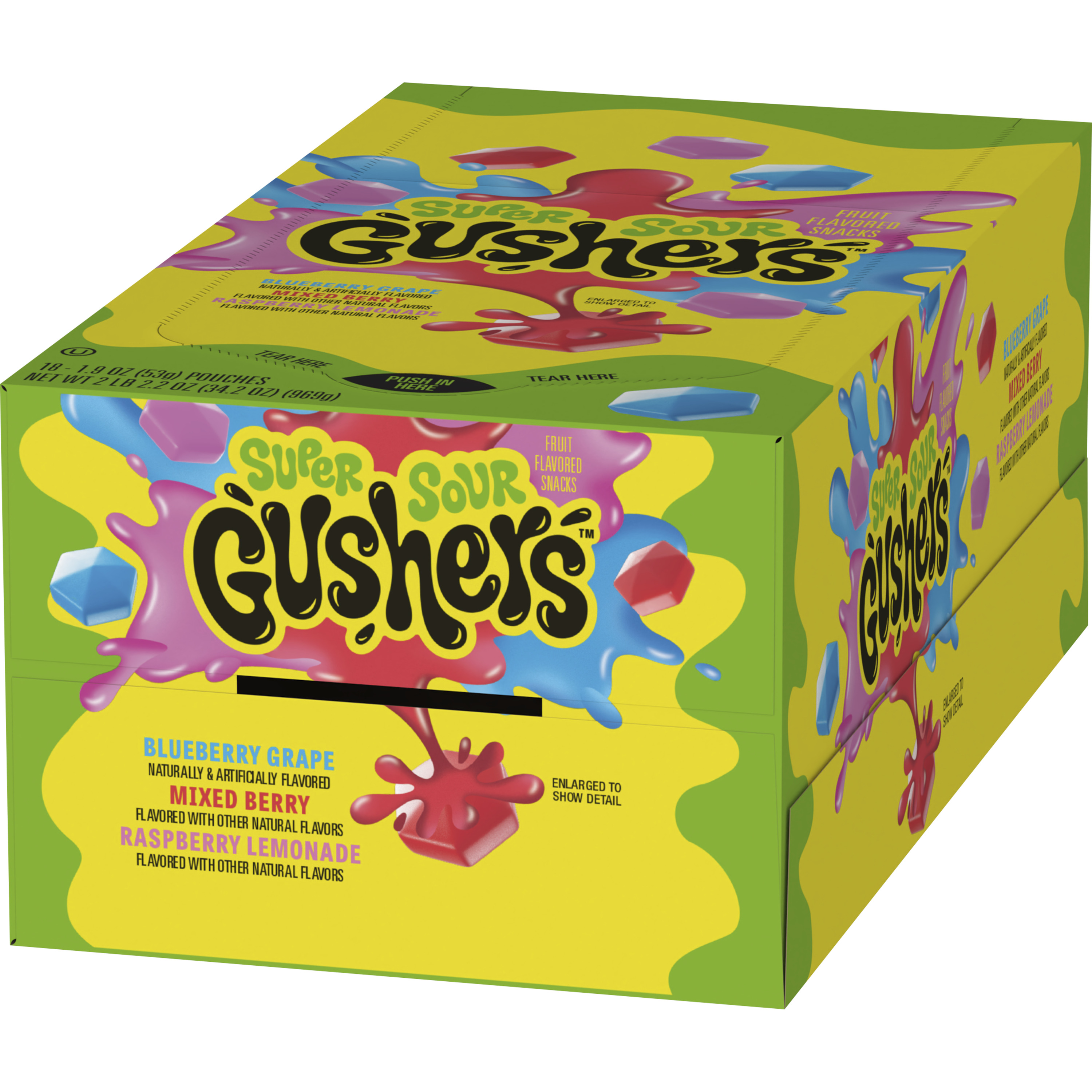 Gusher Super Sour Berry SUS 108ct. 1.9oz