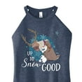 thumbnail image 3 of Frozen - Winter - Up To Snow Good - Juniors High Neck Tank Top, 3 of 5