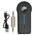 thumbnail image 2 of Receptor para automóvil adaptador AUX inalámbrico con modo de suspensión micrófono incorporado manos libres adaptador inalámbrico para teléfono computadora portátil, 2 of 8
