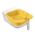 thumbnail image 2 of Off Promotions! Draining Basket, Double-Layer Telescopic Drain Basket (Yellow Small), Storage Clearance, 2 of 9