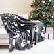 thumbnail image 3 of Manta Navideña de Franela Fwt251126006 | Manta Cálida y Acogedora de Invierno con Estampado de Reno, Copo de Nieve y Muñeco de Nieve | Funda Suave para Sofá | Decoración Navideña para Reuniones Famil, 3 of 3