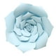 thumbnail image 1 of Accesorio de cumpleaños de fondo de decoración de pared de flores de papel hecho de 11,8 pulgadas Azul claro, 1 of 6