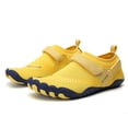 thumbnail image 5 of Yellow Men's Breathable and Comfortable Outdoor Mesh Shoes Spring Summer Collection Non Slip Hiking Shoes Athletic Shoes and Outdoor Running Shoes Size 10, 5 of 6