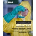 thumbnail image 2 of Guantes resistentes a productos químicos LANON, 3 pares, goma reutilizables, talla XXL, 2 of 7