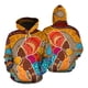thumbnail image 4 of Sudadera con capucha unisex africana con estampado 3D de diente de león para niña negra africana, sudaderas casuales para hombres y mujeres 2024, camisetas tipo pulóver, ropa Y2k, 4 of 5