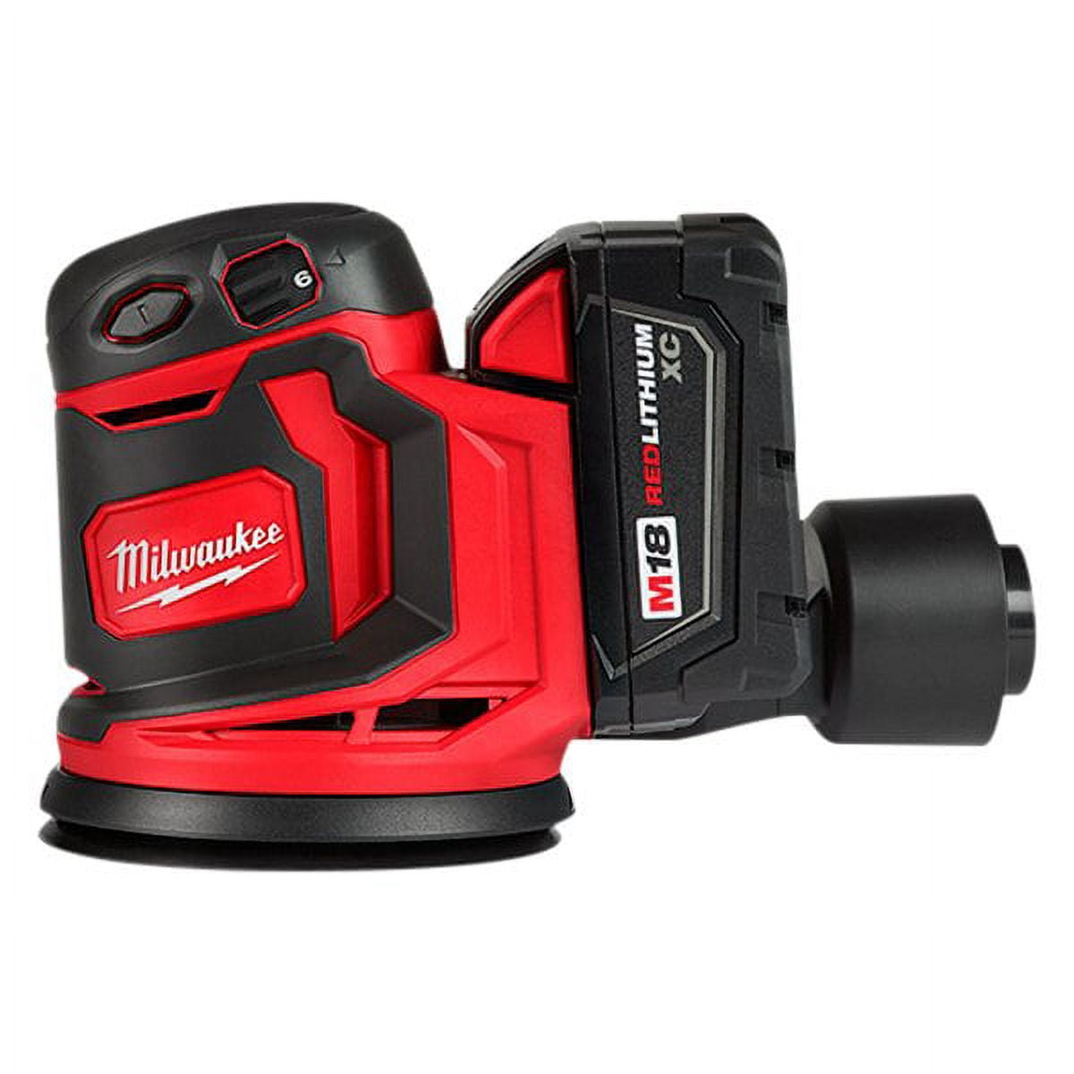 Milwaukee 2648-21 - M18 5" 7000-12000 OPM Cordless Variable Speed Random Orbital Sander Kit