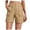 Beige, variant on vigerkar Cargo Shorts for Women Baggy Casual Elastic Waist Shorts Relaxed Fit Stretch Cargo Shorts with 6 Pockets Green, S