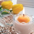 thumbnail image 4 of Portavelas de vidrio con forma de huevo, soporte para velas, tarro transparente para velas, cuenco para exhibición de plantas, decoración del hogar, 4 of 5