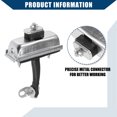 thumbnail image 4 of Correa de verificación de puerta de automóvil No. 4658467AB para Chrysler Sebring Convertible 1998-2006 frontal duradera de metal 2 piezas, 4 of 7