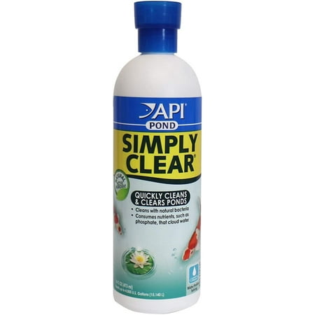 PondCare Simply-Clear Pond Clarifier [Pond  Water Treatments] 16 oz (Treats 4 000 Gallons)