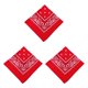 thumbnail image 1 of Soidarity Bandana Pañuelo cuadrado Paisley Estampado Diadema Pañuelo Pañuelo multifuncional Regalos para hombres Mujeres Rojo Type1 NO1 Soidarity CBP263468, 1 of 6