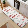 thumbnail image 5 of Multicolor Christmas Tree Pattern Kitchen Rug Mat,Kitchen Runner Rugs Non Skid Washable,Decorative Kitchen Floor Mats for Kitchen,Sink,Laundry,17"x47.2", 5 of 7
