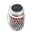 thumbnail image 3 of Luces solares de mosaico para exteriores, linternas colgantes impermeables, luces solares de mosaico para exteriores, lámparas de mesa decorativas, 3 of 7