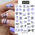 thumbnail image 1 of Harunouta Blooming Ink Marble 3D Nail Sticker Calcomanías Hojas Heart Transfer Nail Sliders Abstract Geometric Line Nail Water Decal Tan Jianjun unisex, 1 of 2