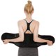 thumbnail image 1 of Soidarity Cinturón de soporte para la espalda con correa ajustable, fácil de usar y proporciona soporte lumbar, conveniente y práctico Suministros de ortodoncia Negro + mate l, 1 of 6