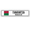thumbnail image 1 of SignMission SSC-Fianarantsoa Mg Street Sign - Fianarantsoa, Madagascar, 1 of 1