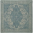 thumbnail image 6 of SAFAVIEH Restoration Vintage Donette Geometric Area Rug, Ivory/Turquoise, 2' x 3', 6 of 10