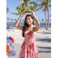 thumbnail image 2 of Vestido de verano Zeagoo maxi vestido casual hawaiano con bolsillos, 2 of 5