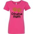 thumbnail image 3 of Inktastic Chihuahua Dog Mom Women's T-Shirt, 3 of 5