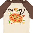 thumbnail image 4 of Inktastic Im Two Pizza Birthday Party Boys or Girls Long Sleeve Baby Bodysuit, 4 of 5