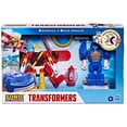 thumbnail image 1 of Transformers Collaborative Sonic the Hedgehog 6 Inch Action Figure - Wingtail and Blue Booster, 1 of 2
