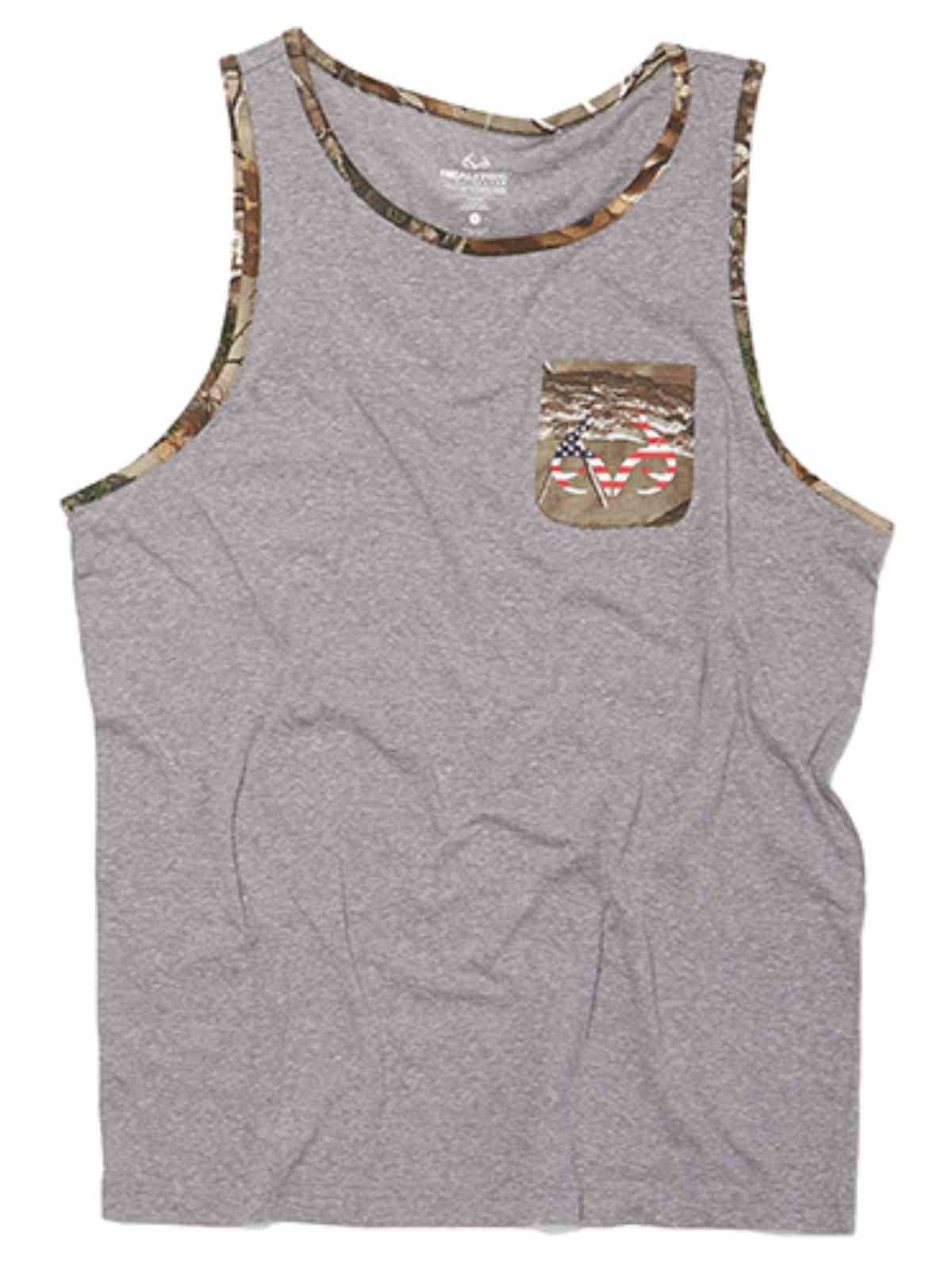 realtree camo sleeveless shirt