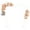 White, variant on 8.7*7.7ft Wedding Arch Rack Heart-Shaped Flower Frame Stand Gold Party Backdrop Rack Decor