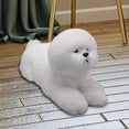 thumbnail image 3 of Realistic Dog Plush Toy Interactive Companion Decor Realistic Lifelike Interactive Companion for Toddler Lying, 3 of 9