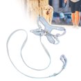 thumbnail image 4 of Pet Harness Leash Set, Polyester Cotton Adjustable Soft Pet Reflective Training Vest  For Training For Puppy Blue, 4 of 8