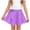 F084-Hot Pink, variant on hengsof Girls' Ballet Skirt Toddler Dance Skirt Summer Solid Color Chiffon Children's Skirt Fashionable Practice Skirt 3-12Y