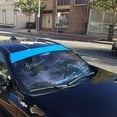 thumbnail image 5 of 3D Kin Of Stained Blade Car Auto Sunshades Windshield Heat Protection Sun Shades Univeral Fit Cars Suv Truck, 5 of 7