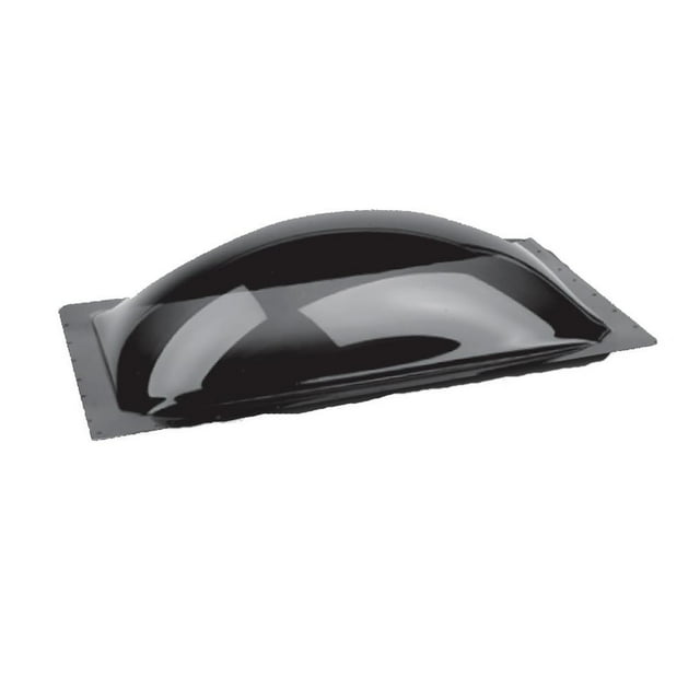 Specialty Recreation Skylight SL2329S Outside RV; For 29 Inch Length x 23 Inch Width Opening; Smoke Black; Polycarbonate; Without Blind; Single