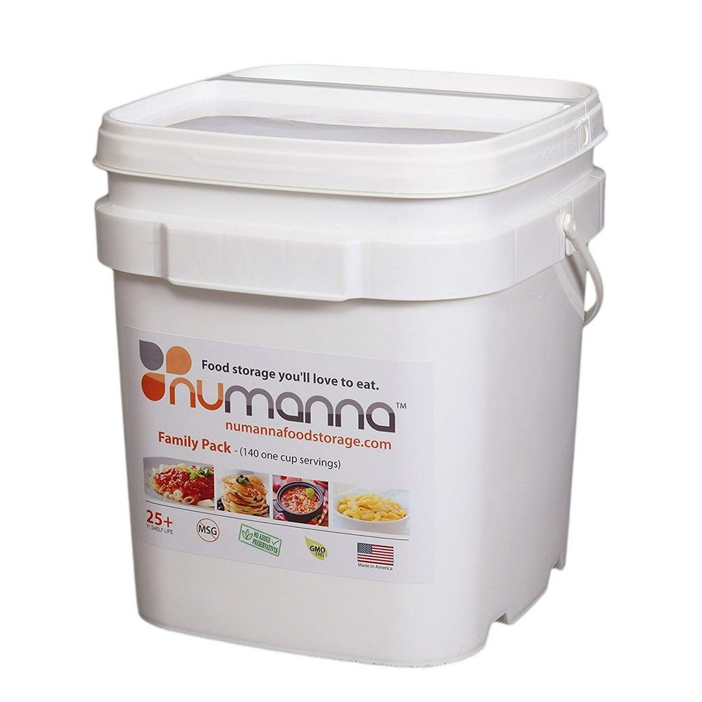 NuManna INTNMFP 144 Meals, Emergency Survival Food Storage Kit