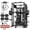Horus Home Gym Package (Weight Bench & 230LBS Plates & Cable Accessories & 36pcs Aluminum Pulley), variant on Mikolo Horus Smith Machine & Functional Trainer, 2200LBS Squat Rack with Cable Crossover, 2×2"Uprights (33 Holes), Dual 128LBS Weight Stack, Dual High/Low Cables